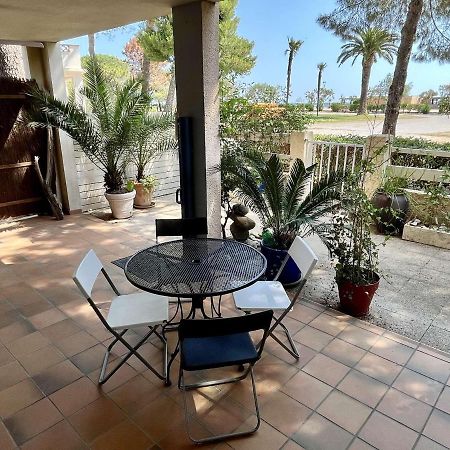 Studio Cabine Avec Terrasse 4 Pers, Acces Direct Plage, Tv, Animaux Admis - Argeles-Sur-Mer - Fr-1-225-798 Argelès-sur-Mer Exterior foto