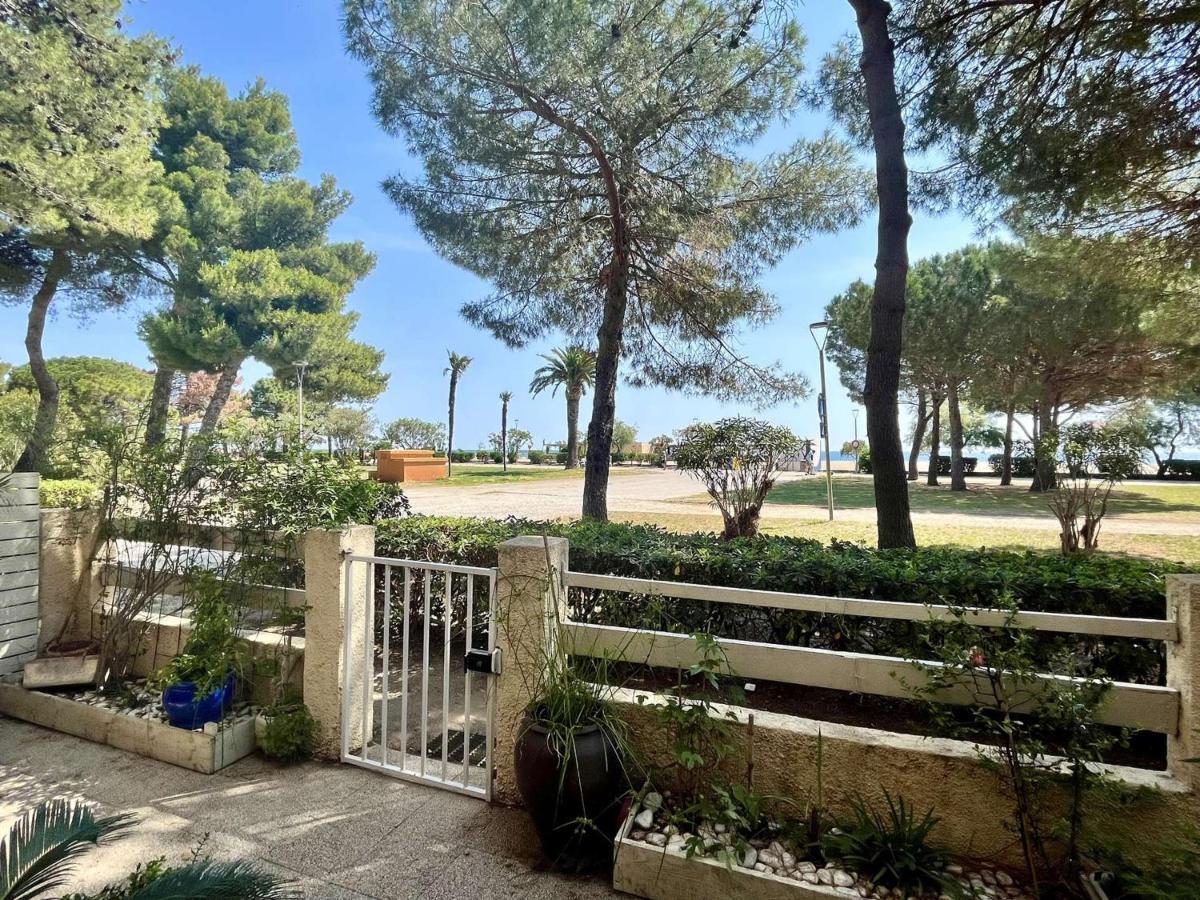 Studio Cabine Avec Terrasse 4 Pers, Acces Direct Plage, Tv, Animaux Admis - Argeles-Sur-Mer - Fr-1-225-798 Argelès-sur-Mer Exterior foto