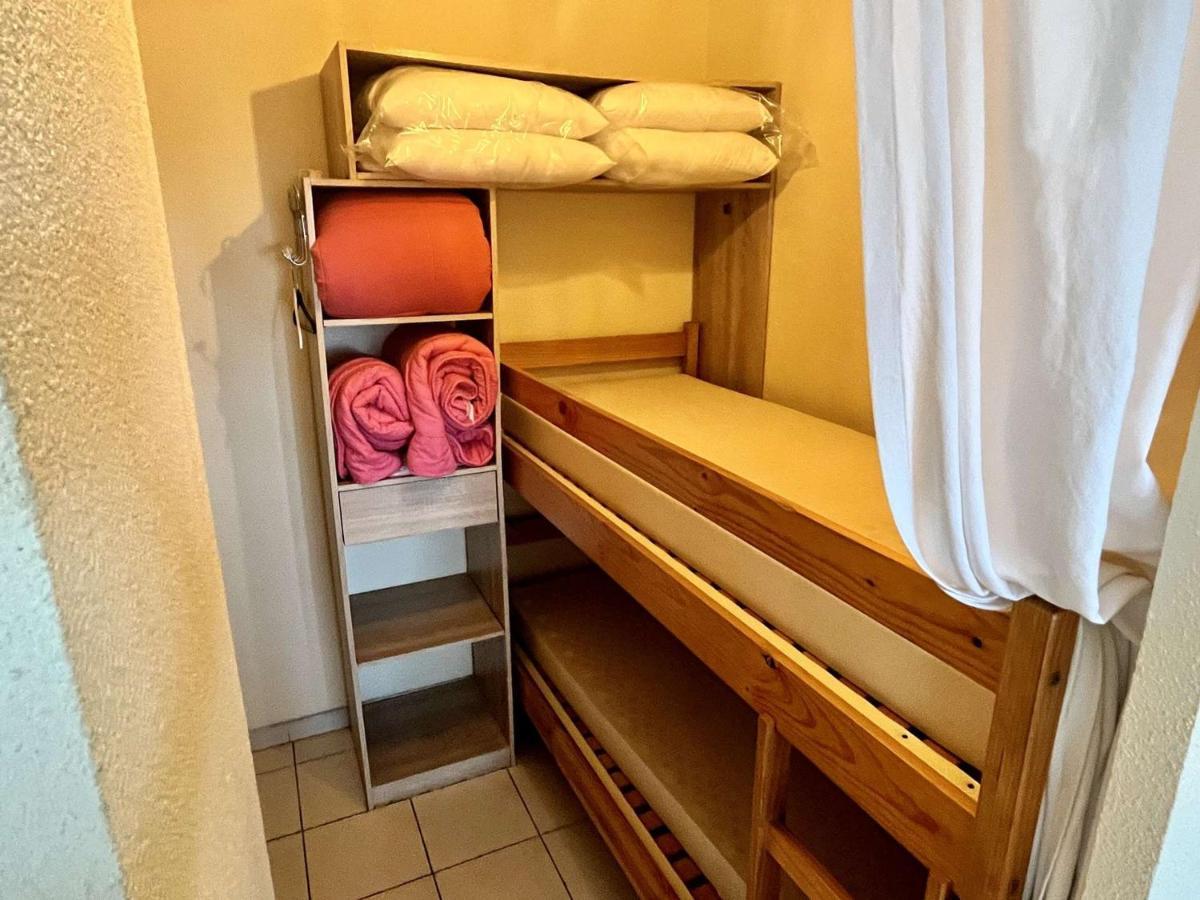 Studio Cabine Avec Terrasse 4 Pers, Acces Direct Plage, Tv, Animaux Admis - Argeles-Sur-Mer - Fr-1-225-798 Argelès-sur-Mer Exterior foto
